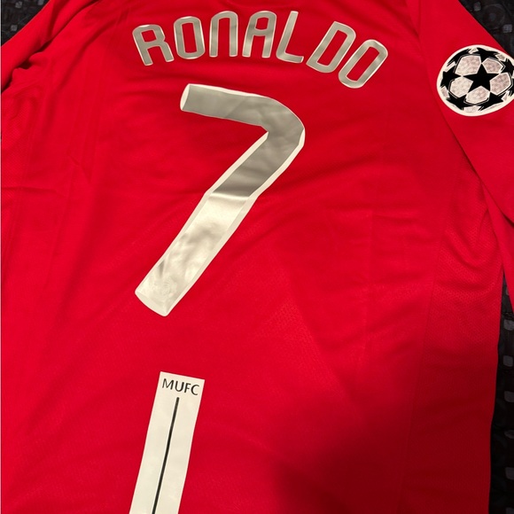 Cr7 cristiano ronaldo manchester united soccer jersey long sleeve brand new nike - Picture 5 of 9